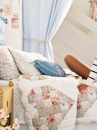 Amber Upholstered Headboard Detail 2 - TULLABEE
