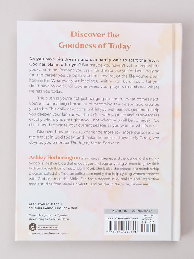 The Joy Of The In-Between Devotional Detail 3 - TULLABEE
