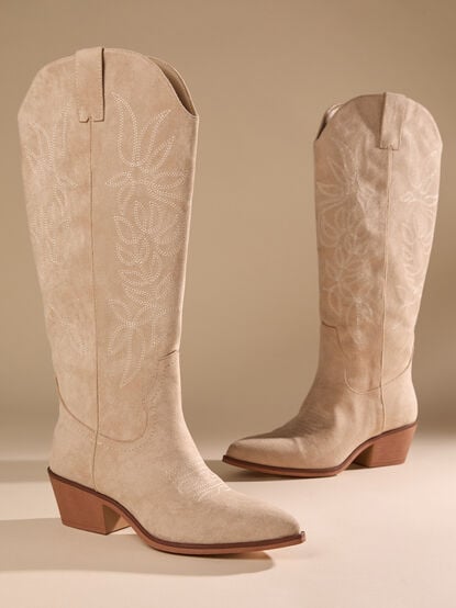 Jilly Western Boots - TULLABEE