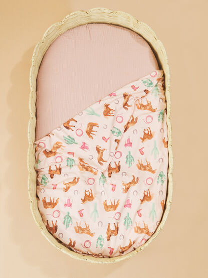 Western Horses Swaddle - TULLABEE