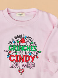 Be Cindy Lou Who Baby Bubble Detail 2 - TULLABEE