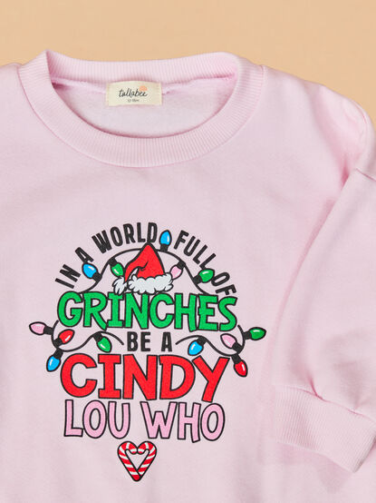 Be Cindy Lou Who Baby Bubble - TULLABEE