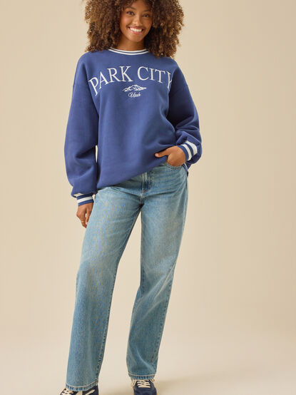 Park City Embroidered Pullover - TULLABEE