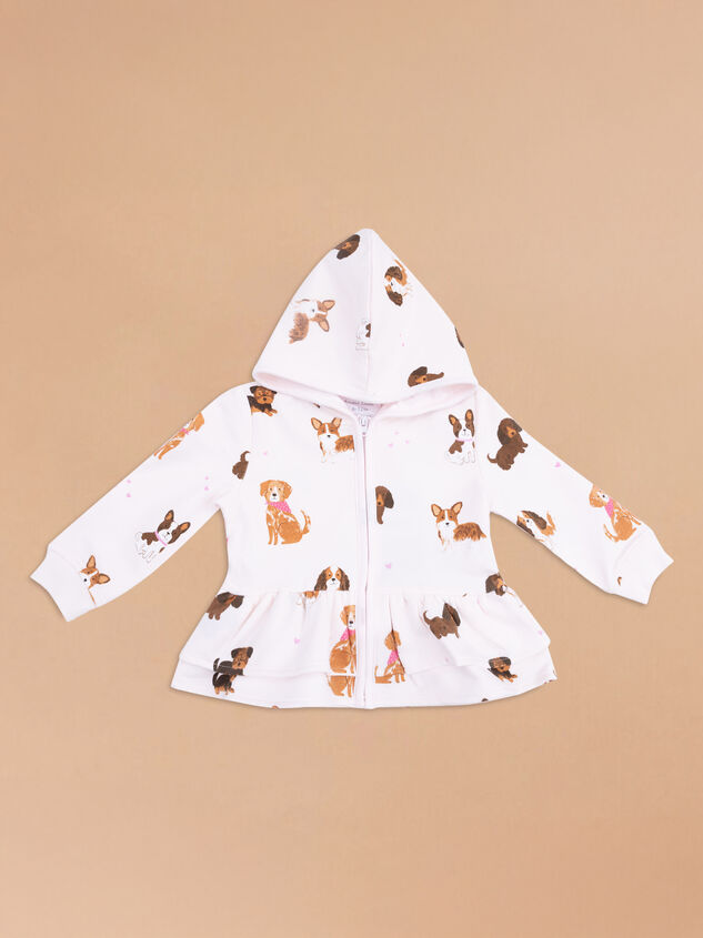 Puppy Pals Hoodie Detail 2 - TULLABEE