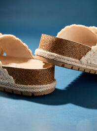Taylor Crochet Sandals Detail 3 - TULLABEE