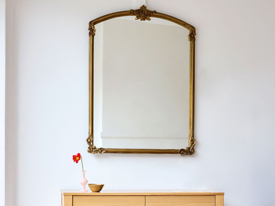 Amelie Gilded Wood Mirror - TULLABEE - 