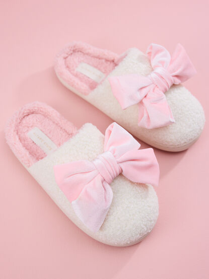 Valerie Bow Slipper - TULLABEE