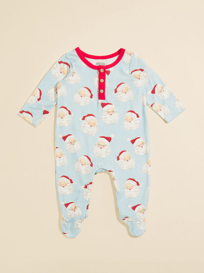 Jolly Santa Footie by MudPie - TULLABEE