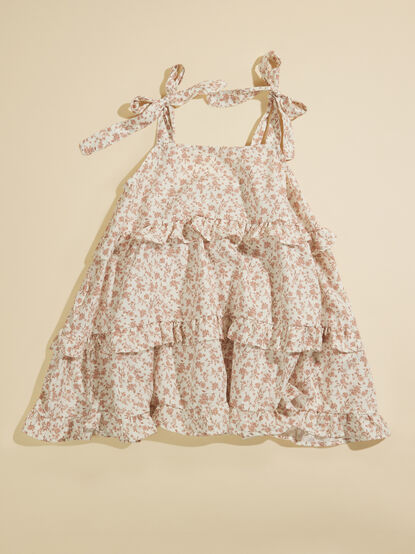 Darcy Floral Ruffle Dress - TULLABEE