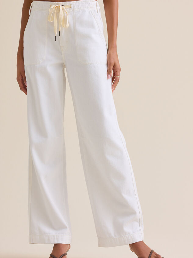 Kamry Straight Leg Pants Detail 2 - TULLABEE