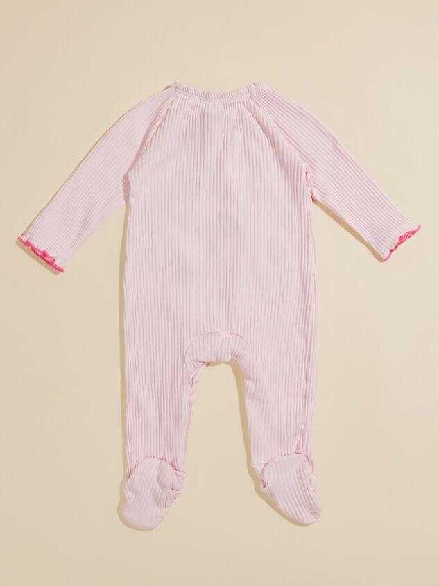 Sparkle Santa Ribbed Sleeper by MudPie Detail 3 - TULLABEE
