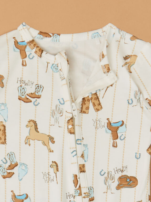 Cowboy Footie Detail 2 - TULLABEE