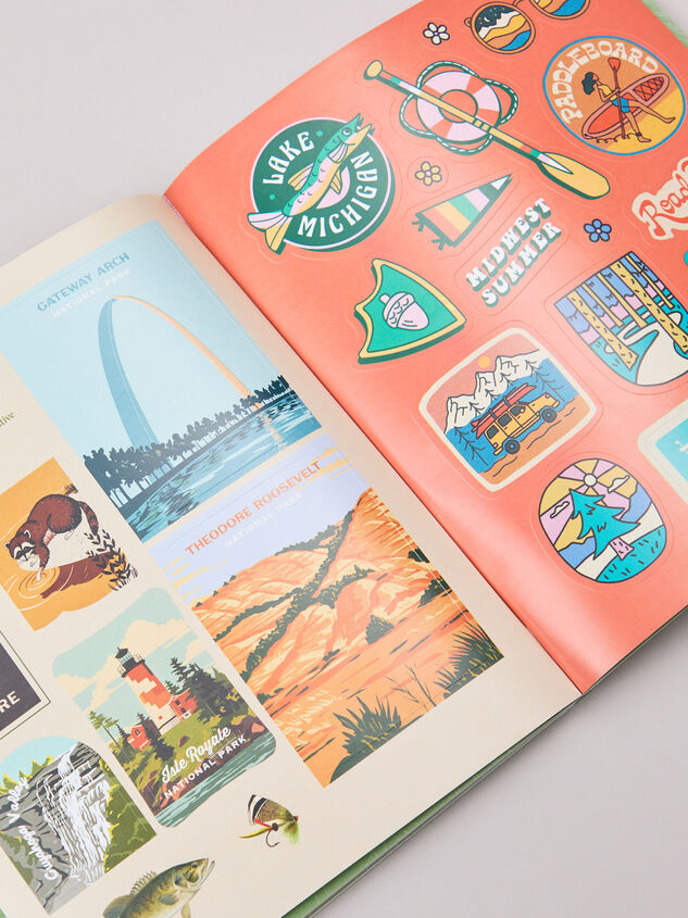 National Parks Stickerology Book Detail 2 - TULLABEE