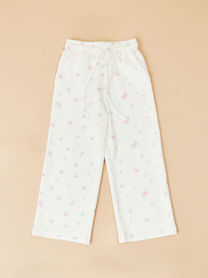 Floral Weekender Wide Pants - TULLABEE