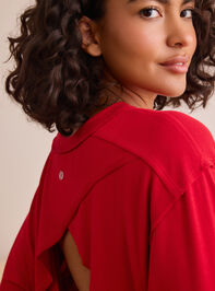 Relax Ribbed Open Back Layer Detail 5 - TULLABEE