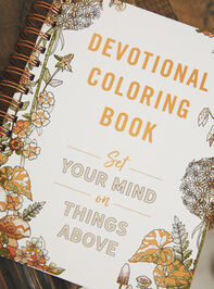 Set Your Mind on Things Above: A Devotional Coloring Book - TULLABEE