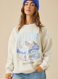 Telluride Embroidered Pullover Detail 3 - TULLABEE