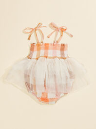 Isabella Gingham Tutu Bubble Detail 2 - TULLABEE