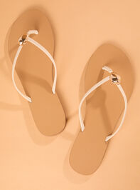 Yara Gold Accent Sandals - TULLABEE