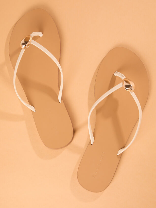 Yara Gold Accent Sandals - TULLABEE