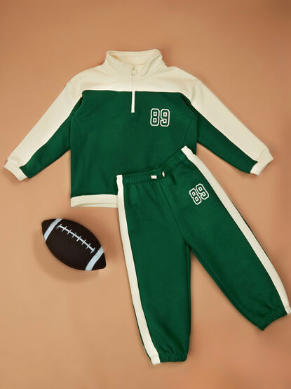 Campus Classic Quarter Zip Pullover - TULLABEE