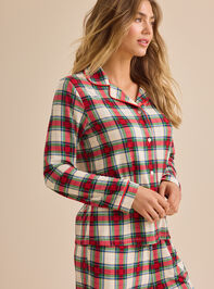 Harley Holiday Parent Pajama Set Detail 4 - TULLABEE