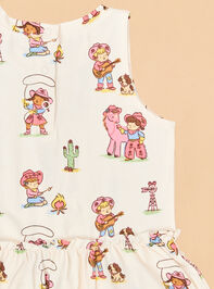 Vintage Cowgirl Skirt Bodysuit Detail 3 - TULLABEE