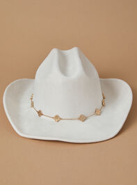 Clover Cowgirl Hat Detail 3 - TULLABEE