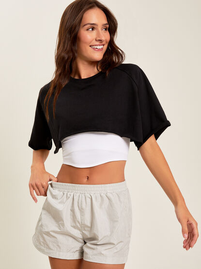 Way Up Ultra Cropped Tee - TULLABEE