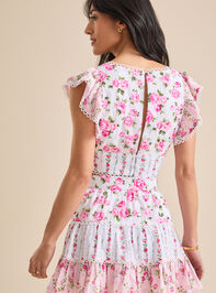 Camille Floral Top Detail 4 - TULLABEE
