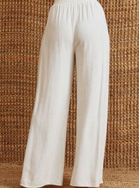 Annalise Linen Pants Detail 3 - TULLABEE