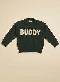 Buddy Crewneck Sweater Detail 2 - TULLABEE