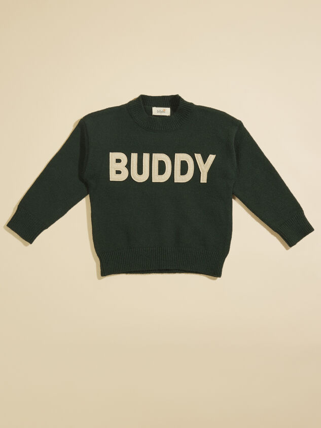 Buddy Crewneck Sweater Detail 2 - TULLABEE