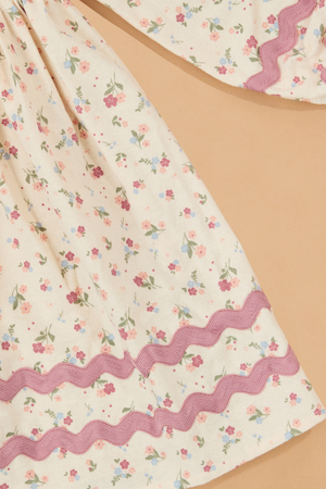 Zoey Floral Mini Dress - Altar'd State - 