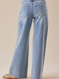 Reed Straight Leg Jeans Detail 4 - TULLABEE