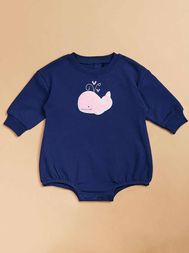 Bubbly Whale French Terry Bubble - TULLABEE