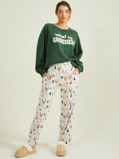 Santa Friends Adult Lounge Pants - TULLABEE