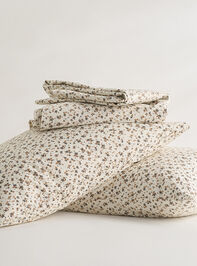 Petunia Cotton Sheet Set Detail 4 - TULLABEE