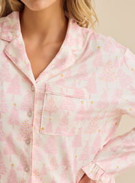 Gloria Christmas Tree Sleep Top Detail 6 - TULLABEE