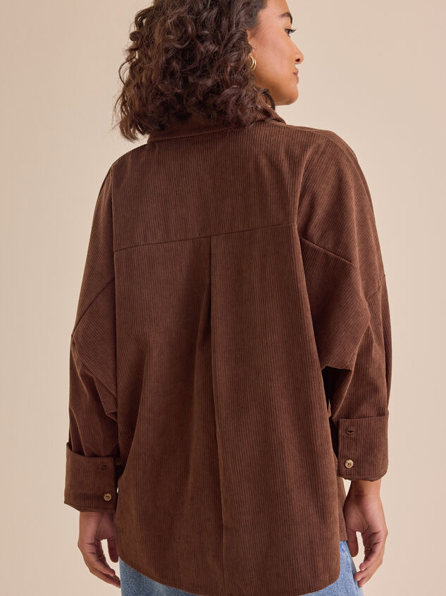 Merida Corduroy Button Down Detail 5 - TULLABEE