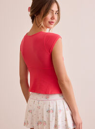 Rose Bloom Top Detail 4 - TULLABEE