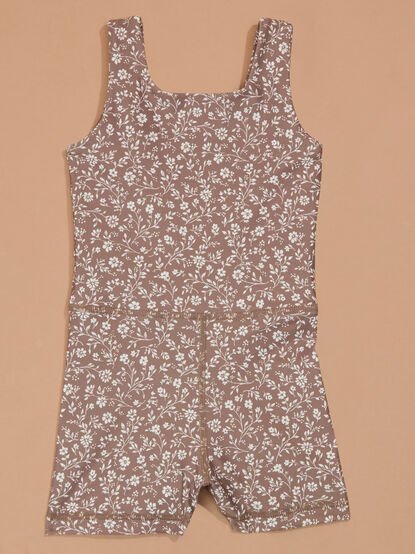 Mae Floral Unitard - TULLABEE