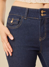 Riven Boot-Cut Jeans Detail 3 - TULLABEE
