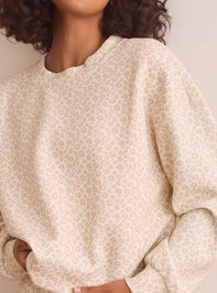 Supersoft Leopard Crewneck Detail 2 - TULLABEE