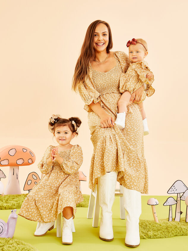 Annalise Floral Mama Dress - TULLABEE