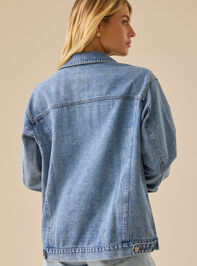 Scottie Denim Jacket Detail 5 - TULLABEE