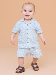 Astin Bandana Button Down Top - TULLABEE