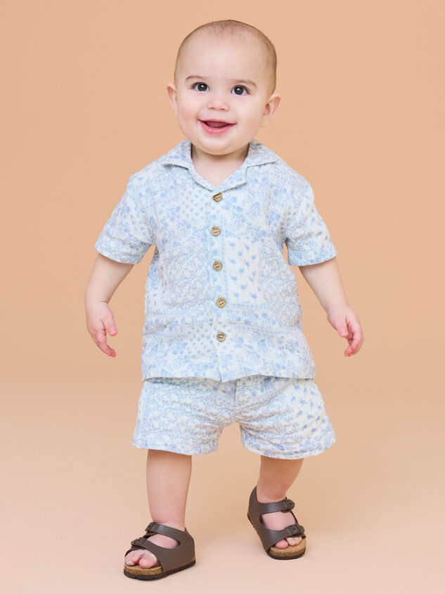Astin Bandana Button Down Top - TULLABEE