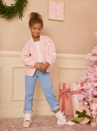 Pippa Bow Cardigan - TULLABEE