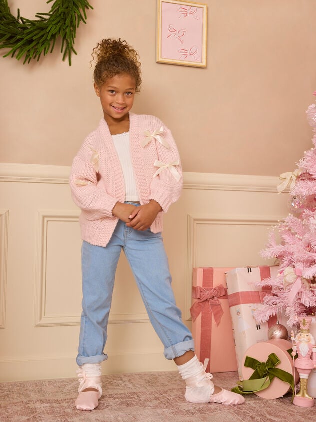 Pippa Bow Cardigan - TULLABEE